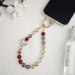 かわいい キラキラ 手首 ハンドストラップ 携帯ストラップ キラキラ キーホルダー スマホストラップ 女子 短い 可愛い スマホ スマホストラップ リストストラップ  SKU:AC04302025016 - Image 4