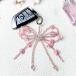 かわいい キラキラ 手首 ハンドストラップ 携帯ストラップ キラキラ キーホルダー スマホストラップ 女子 短い 可愛い スマホ スマホストラップ リストストラップ  SKU:AC04302025017 - Image 4