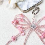 かわいい キラキラ 手首 ハンドストラップ 携帯ストラップ キラキラ キーホルダー スマホストラップ 女子 短い 可愛い スマホ スマホストラップ リストストラップ  SKU:AC04302025017 - Image 2