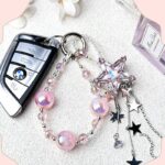 かわいい キラキラ 手首 ハンドストラップ 携帯ストラップ キラキラ キーホルダー スマホストラップ 女子 短い 可愛い スマホ スマホストラップ リストストラップ  SKU:AC04302025023 - Image 2