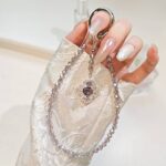 かわいい キラキラ 手首 ハンドストラップ 携帯ストラップ キラキラ キーホルダー スマホストラップ 女子 短い 可愛い スマホ スマホストラップ リストストラップ  SKU:AC04302025026 - Image 4