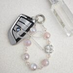 かわいい キラキラ 手首 ハンドストラップ 携帯ストラップ キラキラ キーホルダー スマホストラップ 女子 短い 可愛い スマホ スマホストラップ リストストラップ  SKU:AC04302025028 - Image 3