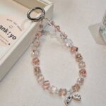 かわいい キラキラ 手首 ハンドストラップ 携帯ストラップ キラキラ キーホルダー スマホストラップ 女子 短い 可愛い スマホ スマホストラップ リストストラップ  SKU:AC04302025033 - Image 4