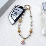 かわいい キラキラ 手首 ハンドストラップ 携帯ストラップ キラキラ キーホルダー スマホストラップ 女子 短い 可愛い スマホ スマホストラップ リストストラップ  SKU:AC04302025034 - Image 5