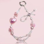 かわいい キラキラ 手首 ハンドストラップ 携帯ストラップ キラキラ キーホルダー スマホストラップ 女子 短い 可愛い スマホ スマホストラップ リストストラップ  SKU:AC04302025037 - Image 5