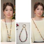 かわいい キラキラ 手首 ハンドストラップ 携帯ストラップ キラキラ キーホルダー スマホストラップ 女子 短い 可愛い スマホ スマホストラップ リストストラップ  SKU:AC04302025039 - Image 3