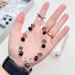 かわいい キラキラ 手首 ハンドストラップ 携帯ストラップ キラキラ キーホルダー スマホストラップ 女子 短い 可愛い スマホ スマホストラップ リストストラップ  SKU:AC04302025041 - Image 2