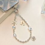 かわいい キラキラ 手首 ハンドストラップ 携帯ストラップ キラキラ キーホルダー スマホストラップ 女子 短い 可愛い スマホ スマホストラップ リストストラップ  SKU:AC04302025046 - Image 2