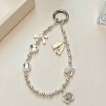 かわいい キラキラ 手首 ハンドストラップ 携帯ストラップ キラキラ キーホルダー スマホストラップ 女子 短い 可愛い スマホ スマホストラップ リストストラップ  SKU:AC04302025046 - Image 3