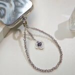かわいい キラキラ 手首 ハンドストラップ 携帯ストラップ キラキラ キーホルダー スマホストラップ 女子 短い 可愛い スマホ スマホストラップ リストストラップ  SKU:AC04302025047 - Image 2