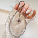 かわいい キラキラ 手首 ハンドストラップ 携帯ストラップ キラキラ キーホルダー スマホストラップ 女子 短い 可愛い スマホ スマホストラップ リストストラップ  SKU:AC04302025047