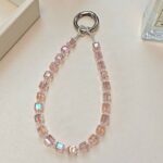 かわいい キラキラ 手首 ハンドストラップ 携帯ストラップ キラキラ キーホルダー スマホストラップ 女子 短い 可愛い スマホ スマホストラップ リストストラップ  SKU:AC04302025048 - Image 4