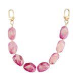 かわいい キラキラ 手首 ハンドストラップ 携帯ストラップ キラキラ キーホルダー スマホストラップ 女子 短い 可愛い スマホ スマホストラップ リストストラップ 全2色 SKU:AC04302025050 - Image 4