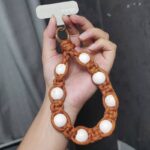 手首 腕掛け ハンドストラップ 手首ストラップ スマホ ストラップ 携帯ストラップ リストストラップ 手首 落下防止 紐 ひも ハンドストラップ 全6色 SKU:AC04302025052 - Image 11