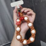 手首 腕掛け ハンドストラップ 手首ストラップ スマホ ストラップ 携帯ストラップ リストストラップ 手首 落下防止 紐 ひも ハンドストラップ 全6色 SKU:AC04302025052 - Image 10