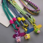 スマホショルダー 携帯ストラップ 首掛け 首かけ スマホ ショルダーストラップ ネックストラップ ショルダーストラップ   全3色 SKU:AC04302025054 - Image 2