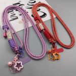 スマホショルダー 携帯ストラップ 首掛け 首かけ スマホ ショルダーストラップ ネックストラップ ショルダーストラップ   全4色 SKU:AC04302025055 - Image 2