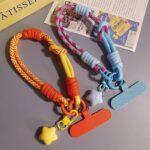 手首 腕掛け ハンドストラップ 手首ストラップ スマホ ストラップ 携帯ストラップ リストストラップ 手首 落下防止 紐 ひも ハンドストラップ  全6色 SKU:AC04302025056 - Image 13