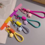 手首 腕掛け ハンドストラップ 手首ストラップ スマホ ストラップ 携帯ストラップ リストストラップ 手首 落下防止 紐 ひも ハンドストラップ  全6色 SKU:AC04302025056 - Image 3