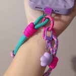 手首 腕掛け ハンドストラップ 手首ストラップ スマホ ストラップ 携帯ストラップ リストストラップ 手首 落下防止 紐 ひも ハンドストラップ  全6色 SKU:AC04302025056 - Image 7