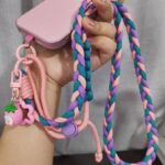 スマホショルダー 携帯ストラップ 首掛け 首かけ スマホ ショルダーストラップ ネックストラップ ショルダーストラップ 全4色 SKU:AC04302025057 - Image 3