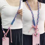 スマホショルダー 携帯ストラップ 首掛け 首かけ スマホ ショルダーストラップ ネックストラップ ショルダーストラップ 全4色 SKU:AC04302025057 - Image 7