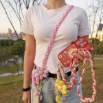 スマホショルダー 携帯ストラップ 首掛け 首かけ スマホ ショルダーストラップ ネックストラップ ショルダーストラップ 全4色 SKU:AC04302025058 - Image 12