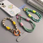 手首 腕掛け ハンドストラップ 手首ストラップ スマホ ストラップ 携帯ストラップ リストストラップ 手首 落下防止 紐 ひも ハンドストラップ 全5色 SKU:AC04302025059 - Image 3