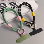 手首 腕掛け ハンドストラップ 手首ストラップ スマホ ストラップ 携帯ストラップ リストストラップ 手首 落下防止 紐 ひも ハンドストラップ 全5色 SKU:AC04302025059 - Image 2