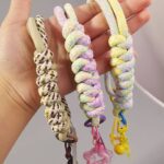 手首 腕掛け ハンドストラップ 手首ストラップ スマホ ストラップ 携帯ストラップ リストストラップ 手首 落下防止 紐 ひも ハンドストラップ 全3色 SKU:AC04302025060 - Image 4