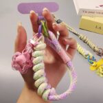 手首 腕掛け ハンドストラップ 手首ストラップ スマホ ストラップ 携帯ストラップ リストストラップ 手首 落下防止 紐 ひも ハンドストラップ 全3色 SKU:AC04302025060 - Image 3