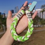 手首 腕掛け ハンドストラップ 手首ストラップ スマホ ストラップ 携帯ストラップ リストストラップ 手首 落下防止 紐 ひも ハンドストラップ  全5色 SKU:AC04302025063 - Image 25