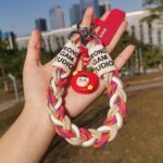 手首 腕掛け ハンドストラップ 手首ストラップ スマホ ストラップ 携帯ストラップ リストストラップ 手首 落下防止 紐 ひも ハンドストラップ  全5色 SKU:AC04302025063 - Image 22