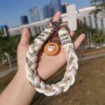 手首 腕掛け ハンドストラップ 手首ストラップ スマホ ストラップ 携帯ストラップ リストストラップ 手首 落下防止 紐 ひも ハンドストラップ  全5色 SKU:AC04302025063 - Image 21