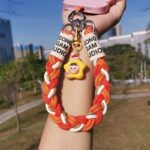 手首 腕掛け ハンドストラップ 手首ストラップ スマホ ストラップ 携帯ストラップ リストストラップ 手首 落下防止 紐 ひも ハンドストラップ  全5色 SKU:AC04302025063 - Image 16