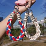 手首 腕掛け ハンドストラップ 手首ストラップ スマホ ストラップ 携帯ストラップ リストストラップ 手首 落下防止 紐 ひも ハンドストラップ  全5色 SKU:AC04302025063 - Image 9