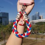 手首 腕掛け ハンドストラップ 手首ストラップ スマホ ストラップ 携帯ストラップ リストストラップ 手首 落下防止 紐 ひも ハンドストラップ  全5色 SKU:AC04302025063 - Image 5