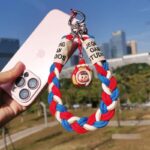 手首 腕掛け ハンドストラップ 手首ストラップ スマホ ストラップ 携帯ストラップ リストストラップ 手首 落下防止 紐 ひも ハンドストラップ  全5色 SKU:AC04302025063 - Image 3