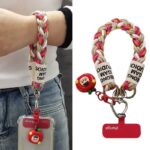 手首 腕掛け ハンドストラップ 手首ストラップ スマホ ストラップ 携帯ストラップ リストストラップ 手首 落下防止 紐 ひも ハンドストラップ  全5色 SKU:AC04302025063