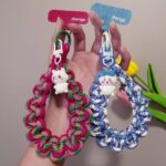 手首 腕掛け ハンドストラップ 手首ストラップ スマホ ストラップ 携帯ストラップ リストストラップ 手首 落下防止 紐 ひも ハンドストラップ 全6色 SKU:AC04302025067 - Image 3