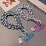 手首 腕掛け ハンドストラップ 手首ストラップ スマホ ストラップ 携帯ストラップ リストストラップ 手首 落下防止 紐 ひも ハンドストラップ 全6色 SKU:AC04302025067 - Image 15