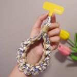 手首 腕掛け ハンドストラップ 手首ストラップ スマホ ストラップ 携帯ストラップ リストストラップ 手首 落下防止 紐 ひも ハンドストラップ 全6色 SKU:AC04302025067 - Image 6