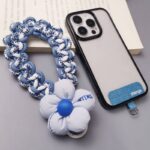 手首 腕掛け ハンドストラップ 手首ストラップ スマホ ストラップ 携帯ストラップ リストストラップ 手首 落下防止 紐 ひも ハンドストラップ 全5色 SKU:AC04302025084 - Image 3