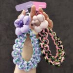 手首 腕掛け ハンドストラップ 手首ストラップ スマホ ストラップ 携帯ストラップ リストストラップ 手首 落下防止 紐 ひも ハンドストラップ 全5色 SKU:AC04302025084 - Image 2