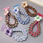 手首 腕掛け ハンドストラップ 手首ストラップ スマホ ストラップ 携帯ストラップ リストストラップ 手首 落下防止 紐 ひも ハンドストラップ 全5色 SKU:AC04302025084 - Image 11