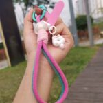 手首 腕掛け ハンドストラップ 手首ストラップ スマホ ストラップ 携帯ストラップ リストストラップ 手首 落下防止 紐 ひも ハンドストラップ 全6色 SKU: AC04302025107 - Image 11