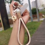 手首 腕掛け ハンドストラップ 手首ストラップ スマホ ストラップ 携帯ストラップ リストストラップ 手首 落下防止 紐 ひも ハンドストラップ 全6色 SKU: AC04302025107 - Image 9