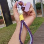 手首 腕掛け ハンドストラップ 手首ストラップ スマホ ストラップ 携帯ストラップ リストストラップ 手首 落下防止 紐 ひも ハンドストラップ 全6色 SKU: AC04302025107 - Image 6