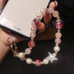 かわいい キラキラ 手首 ハンドストラップ 携帯ストラップ キラキラ キーホルダー スマホストラップ 女子 短い 可愛い スマホ スマホストラップ リストストラップ  SKU: AC04302025126 - Image 6