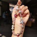 かわいい キラキラ 手首 ハンドストラップ 携帯ストラップ キラキラ キーホルダー スマホストラップ 女子 短い 可愛い スマホ スマホストラップ リストストラップ  SKU: AC04302025126 - Image 5